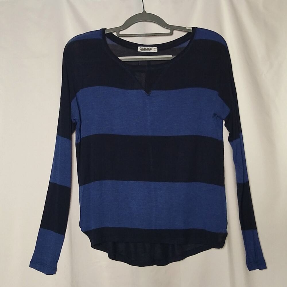 Garage Women's Striped Drop Shoulder Tee XS/S